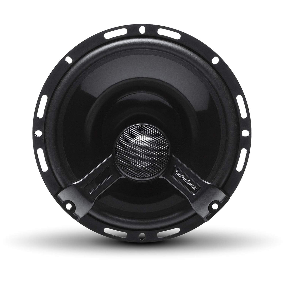 Rockford Fosgate T1650 2-way coaxial pair delivering balanced car sound.