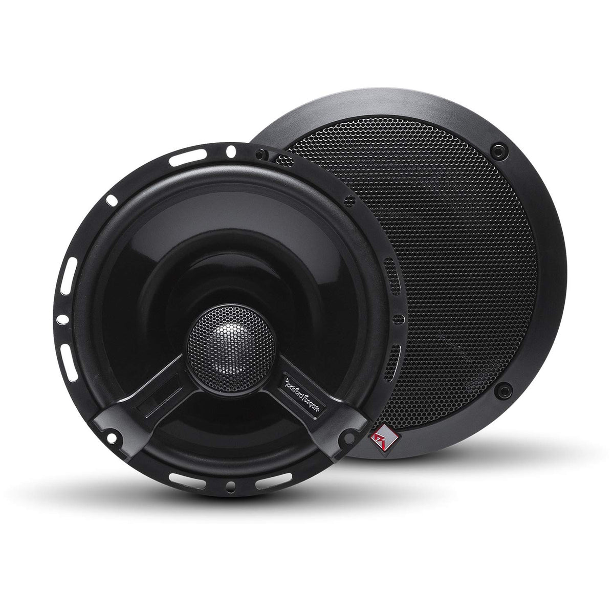 Rockford Fosgate T1650 front view; 6.5-inch speaker for clear midrange.