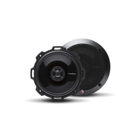 Rockford Fosgate P152 front view shows compact 5.25-inch 2-way coaxial speakers for easy factory replacement