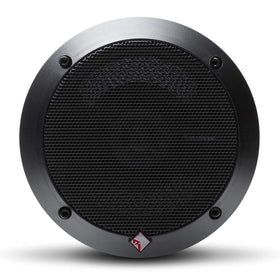Rockford Fosgate P152 side profile highlights slim mounting depth for tight spaces
