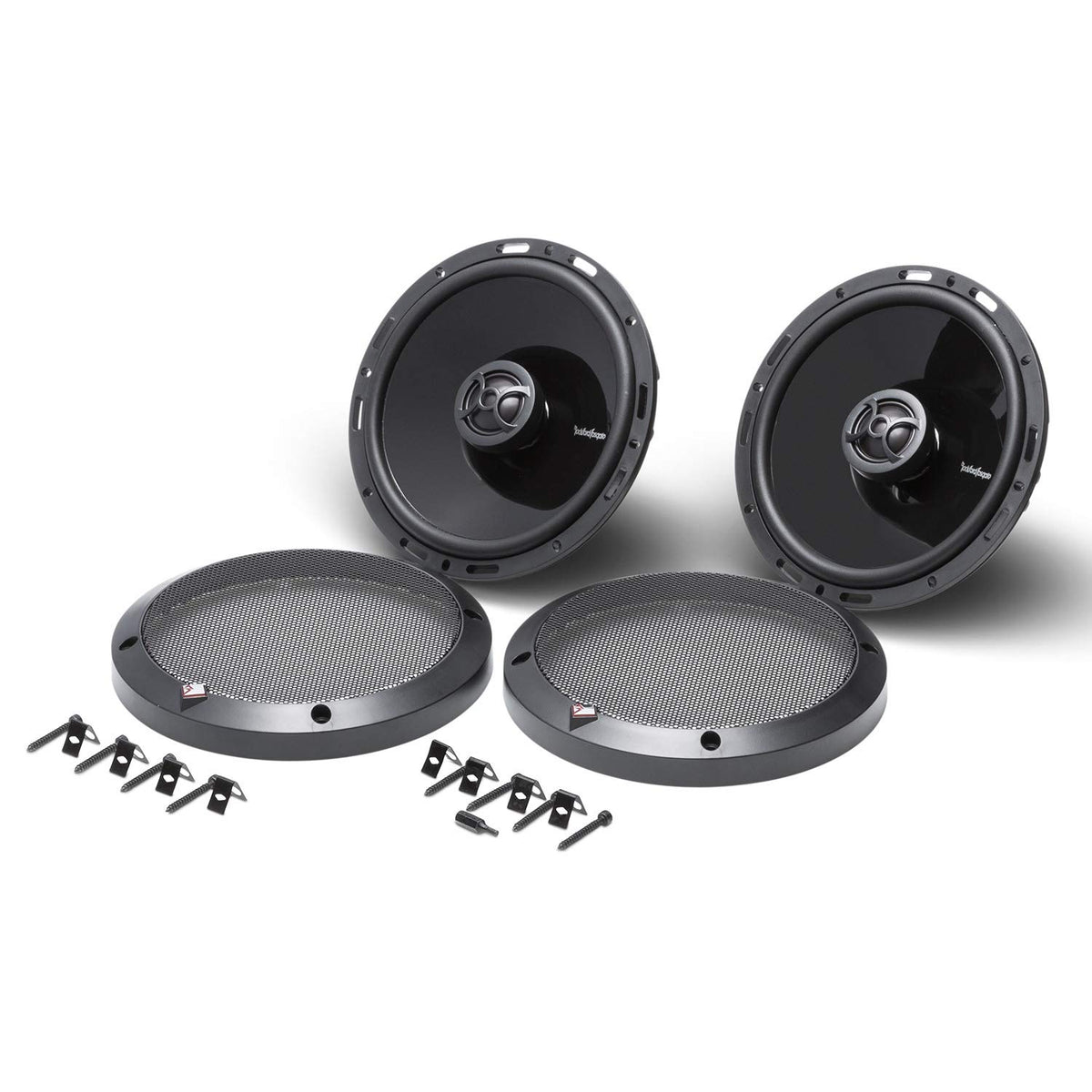 Rockford Fosgate P1650 mounting dimensions show 5.51 inch diameter and 2.24 inch depth