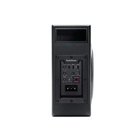 Rockford Fosgate P300-8P interior controls and wiring, for quick installation.