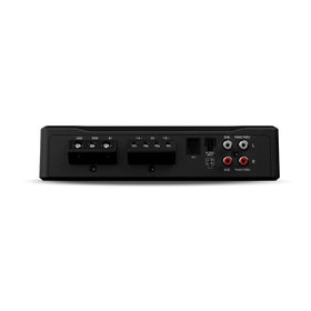 Rockford Fosgate R2-500X1 Prime back ports for ventilation and subwoofer connections.