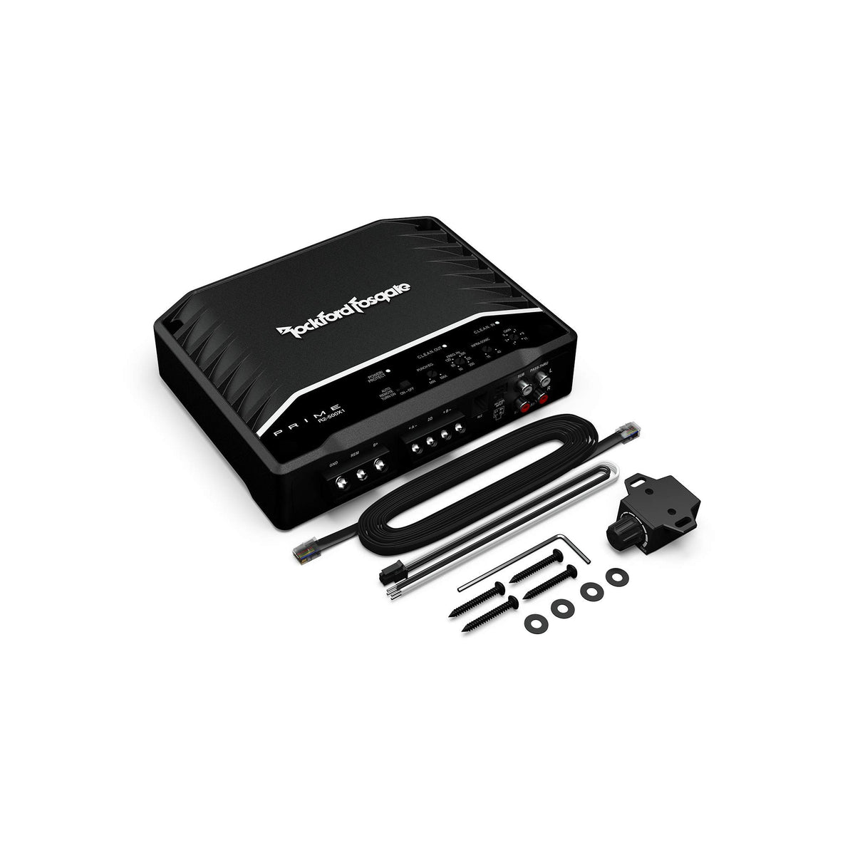 Rockford Fosgate R2-500X1 Prime mounting area for secure installation.
