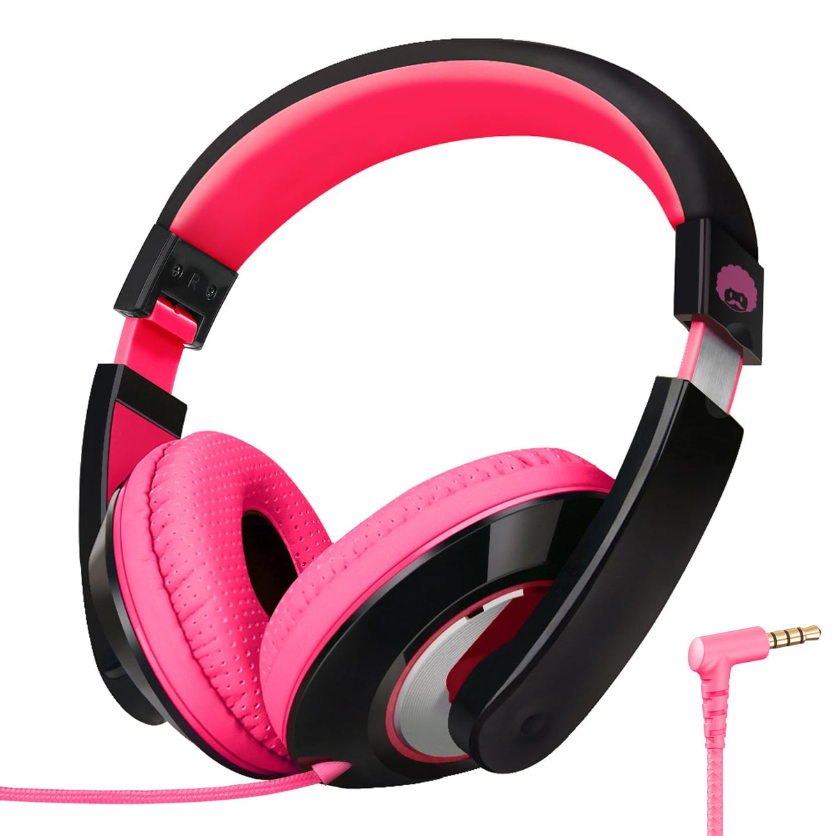 Rockpapa Comfort headphones folded-compact view for easy travel storage