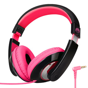 Rockpapa Comfort headphones folded-compact view for easy travel storage