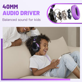 Rockpapa Comfort Kids Headphones classroom-ready for school use