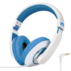 Rockpapa Comfort Kids Headphones folded for compact travel and storage