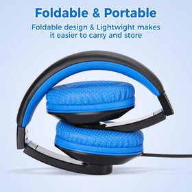 Rockpapa Comfort+ headphones on-ear design for comfortable study sessions.