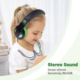 rockpapa in use with child watching tablet offering secure fit and clear audio