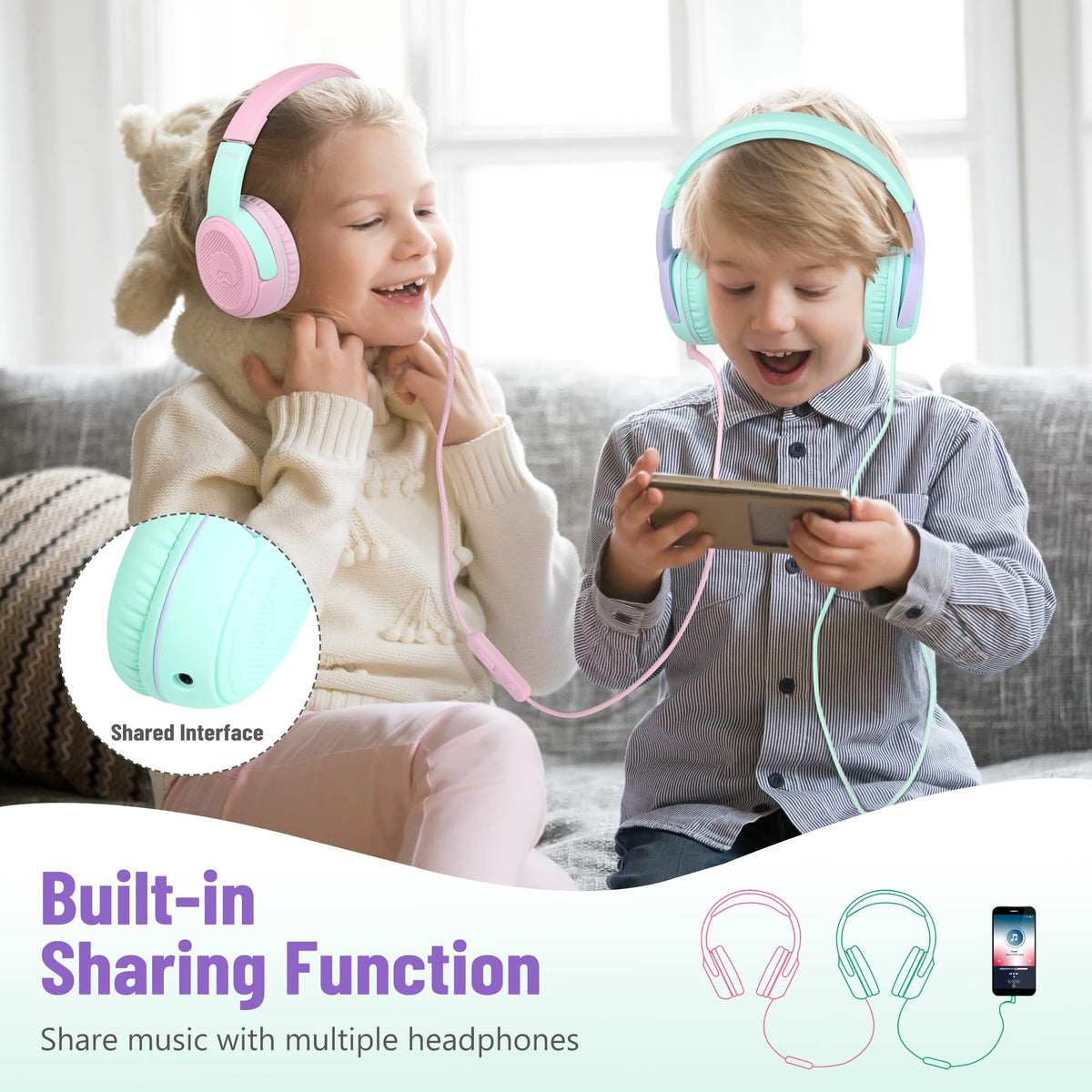 rockpapa inline microphone and controls enabling hands-free calls and playback