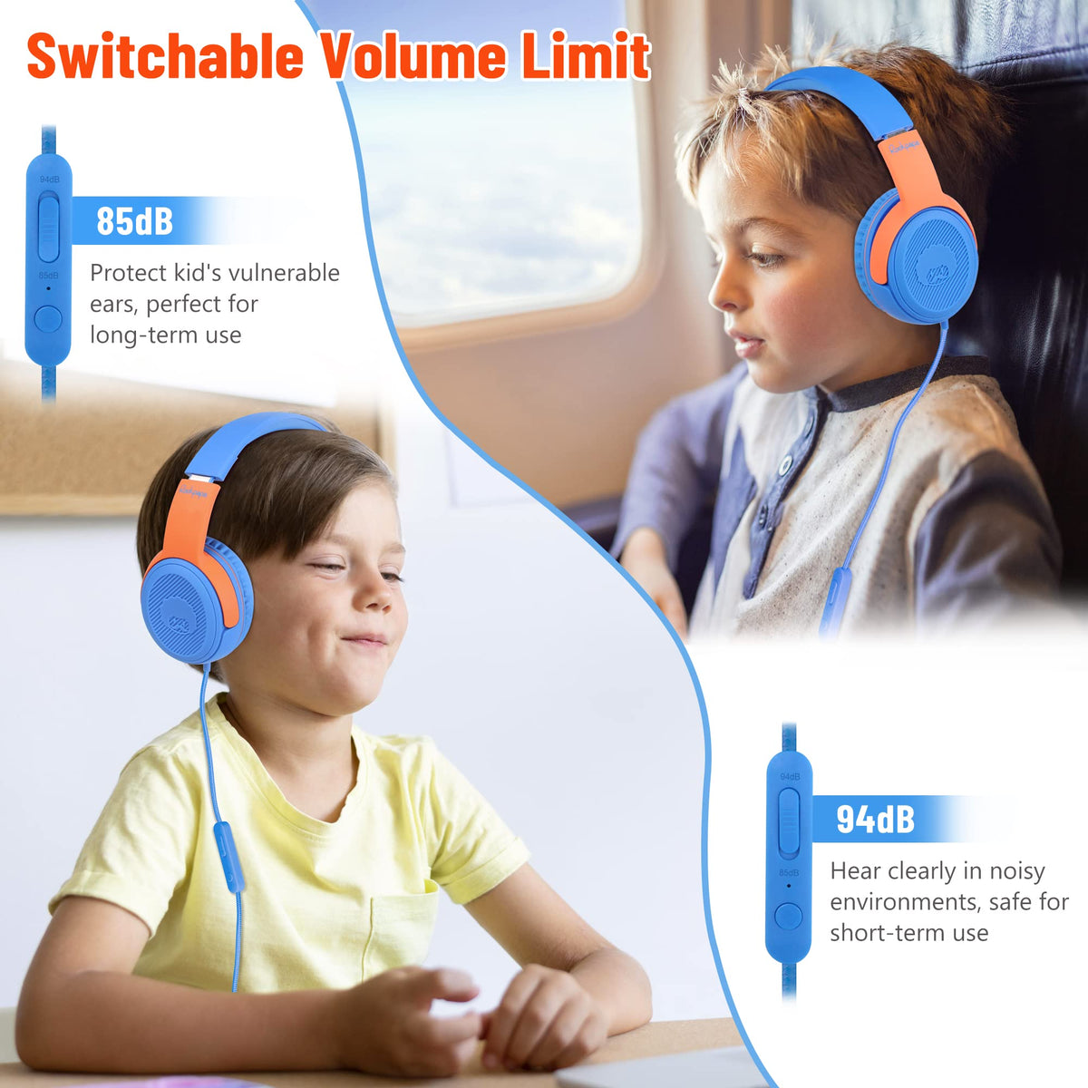 rockpapa Share 1 held by child hand for scale, illustrates adjustable kid fit