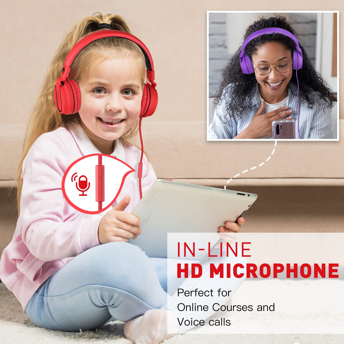 rockpapa adjustable headband side profile for secure fit
