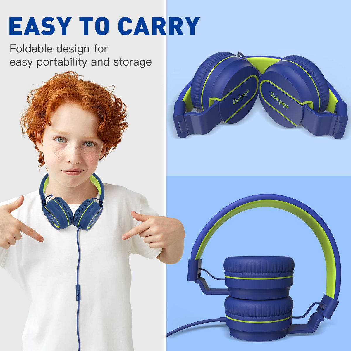 rockpapa on child in classroom showing comfortable fit for school use