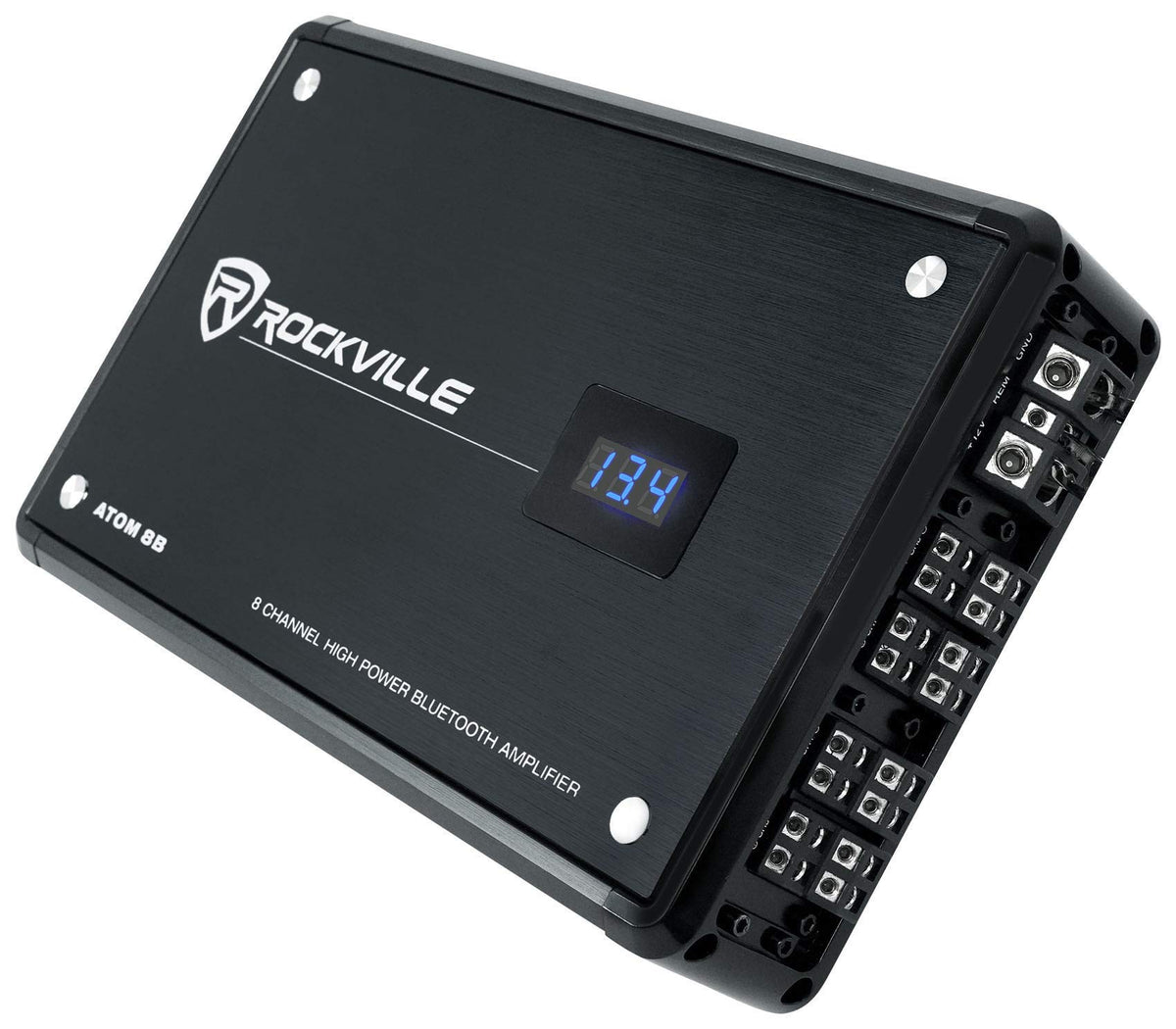 Rockville Atom 8B marine casing protects electronics in salt air environments