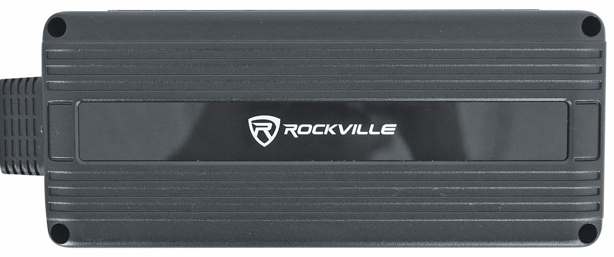 Rockville ATV300 dash-mount setup shows compact form factor for easy cockpit integration.