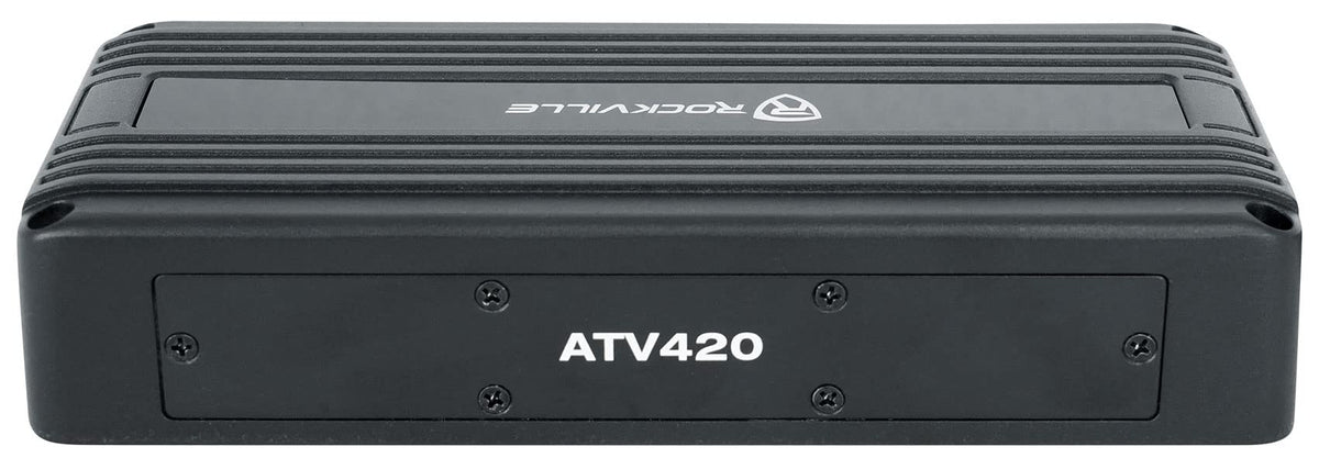 Rockville ATV420 V2 Bluetooth setup; wireless audio streaming from phone.
