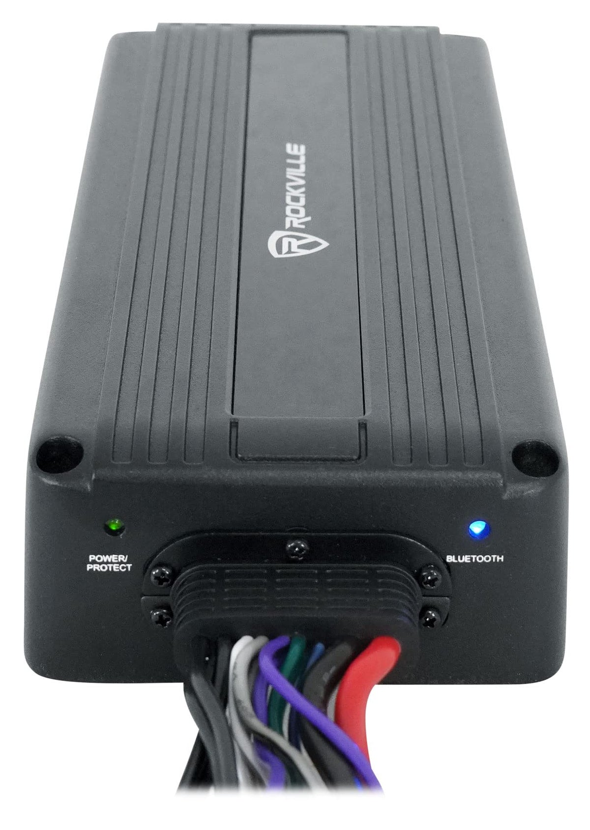 Rockville ATV420 V2 compact dimensions; fits confined spaces on vehicles.