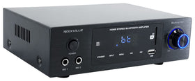 Rockville BLUAMP 150 side profile showing compact home setup design