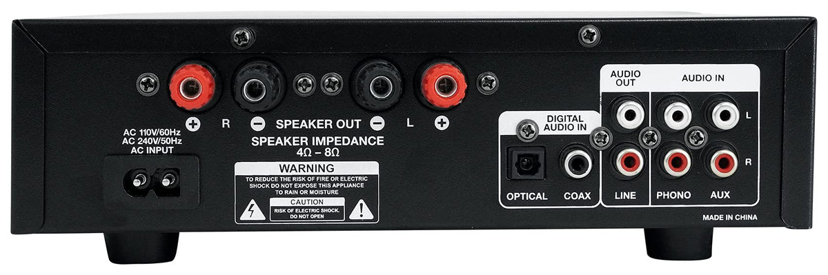 Rockville BLUAMP karaoke mic inputs ready for party singing