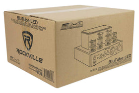 Rockville BluTube LED connection options including HDMI and optical inputs