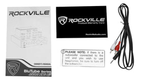 Rockville BluTube LED in a living room setup for home theater use