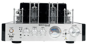 Rockville BluTube RCA and 3.5mm inputs support versatile source connections.