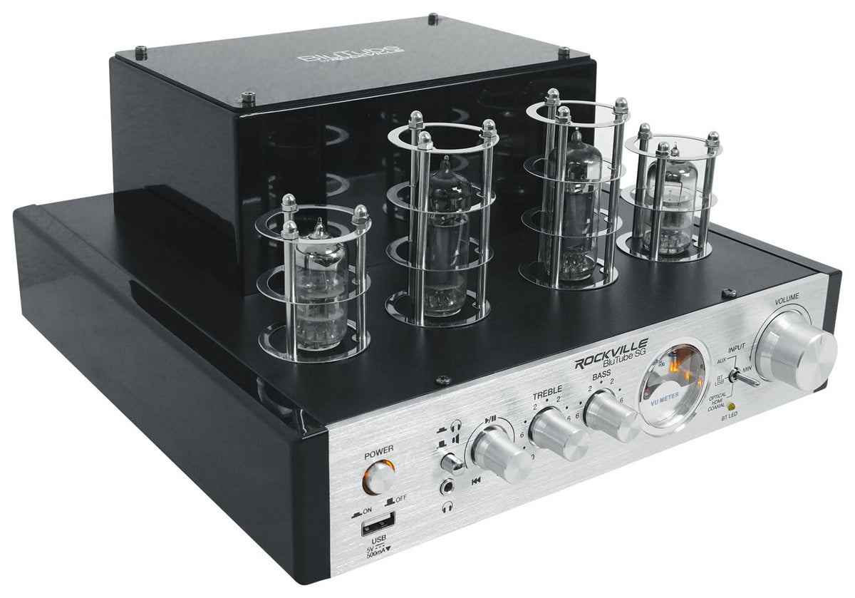 Rockville BluTube SG 70W compact footprint fits small rooms.