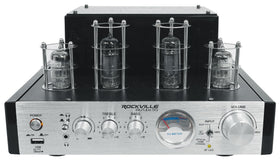 Rockville BluTube SG 70W front panel with vintage styling and intuitive controls.