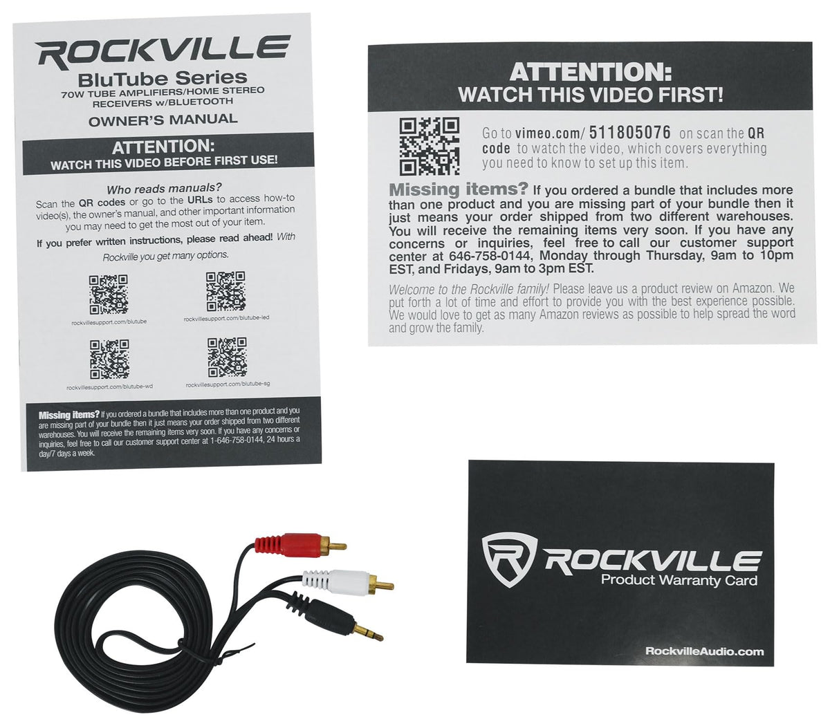 Rockville BluTube SG 70W optical and coaxial inputs.