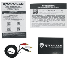 Rockville BluTube SG 70W optical and coaxial inputs.