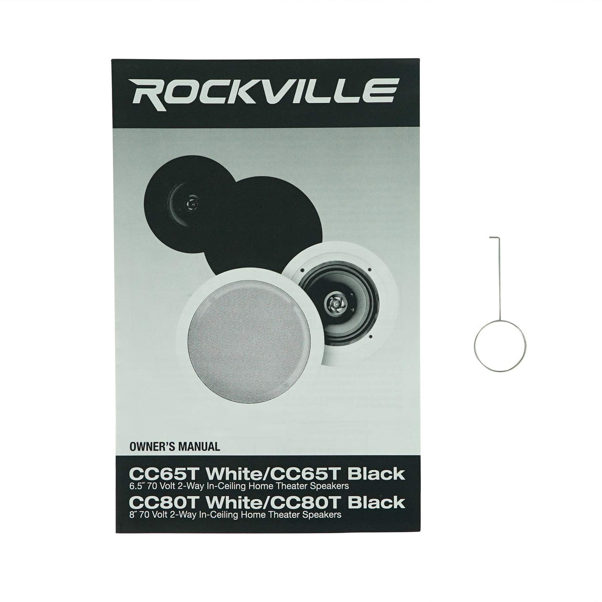 Rockville CC80T 20oz ferrite magnet for durable performance