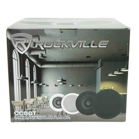 Rockville CC80T ideal for restaurants and bars with clear audio
