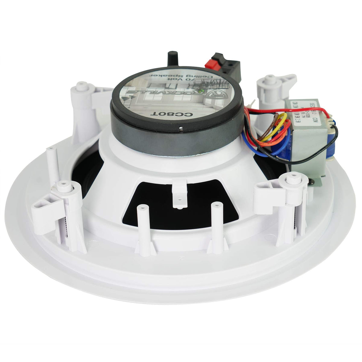 Rockville CC80T installation depth 3 inches for flush mounting