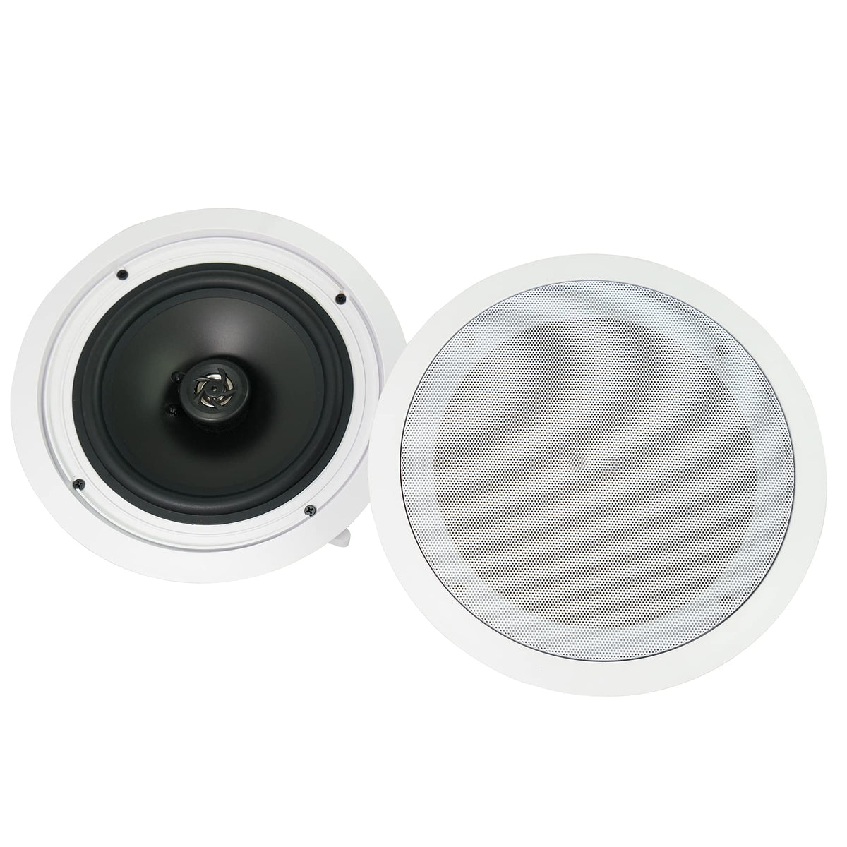 Rockville CC80T paintable grill in white blends with decor