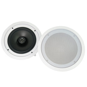 Rockville CC80T paintable grill in white blends with decor