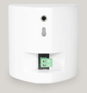 Rockville Cube White dust-protective grille supports durability in busy spaces.