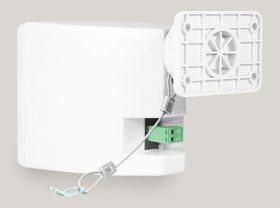 Rockville Cube White suitable for small rooms and home theaters.