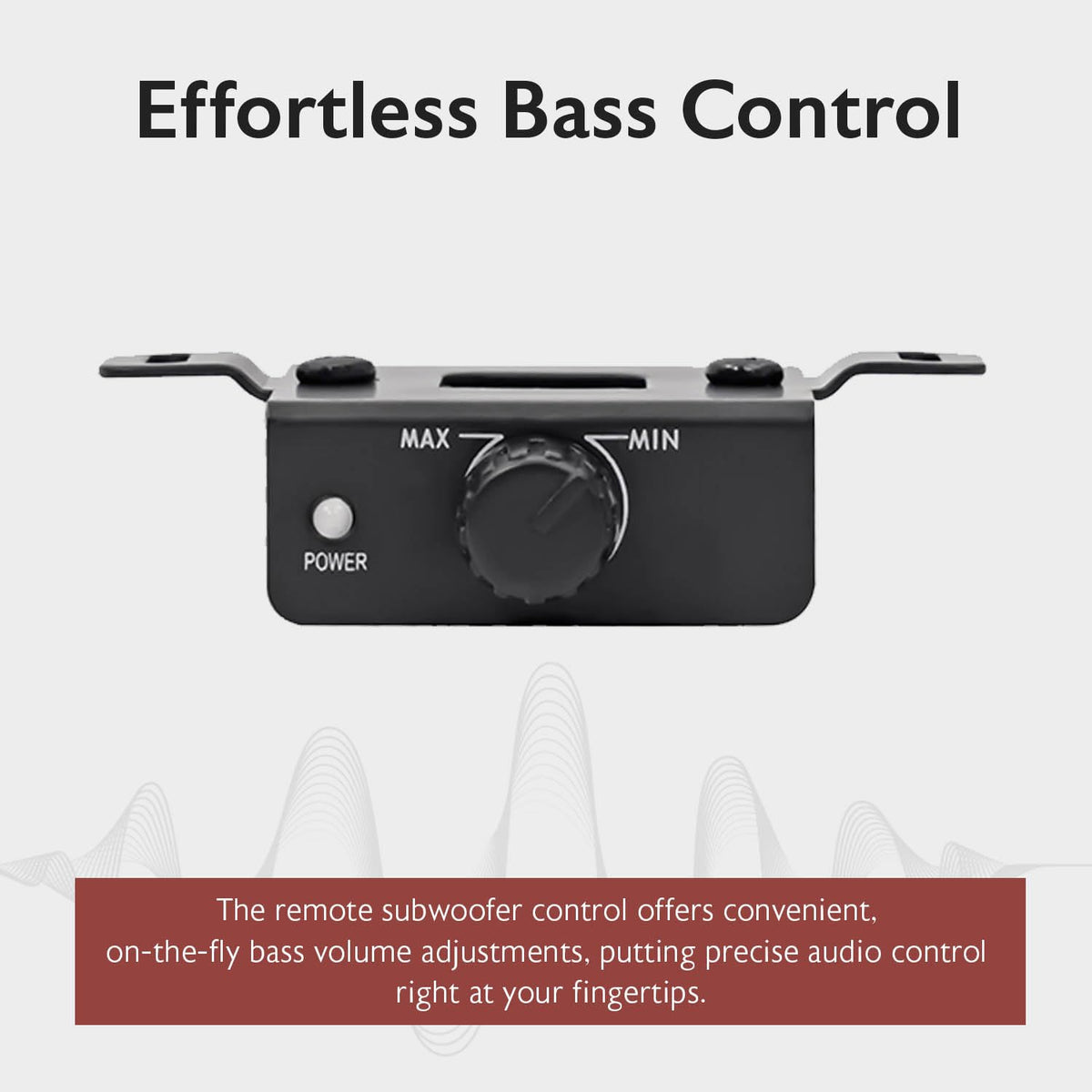 Rockville dB16 crossover controls for precise tuning