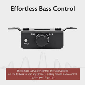 Rockville dB16 crossover controls for precise tuning