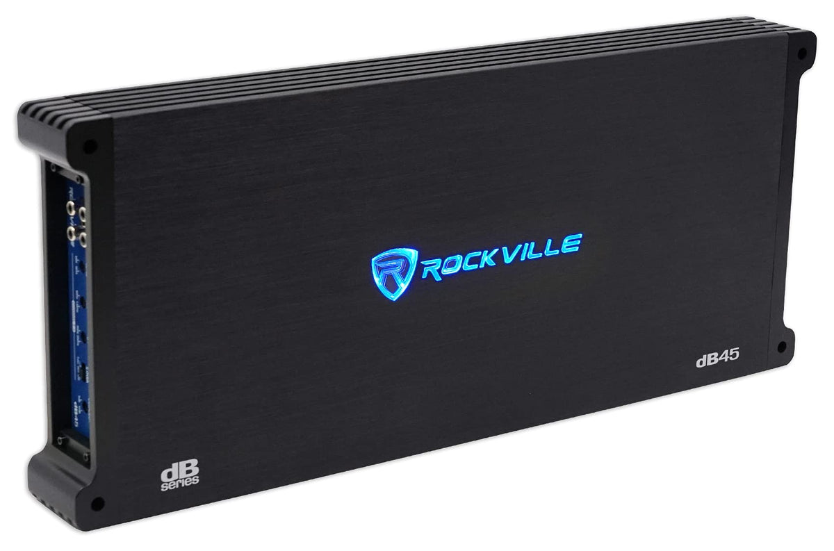 Rockville dB45 front panel design for high power car audio