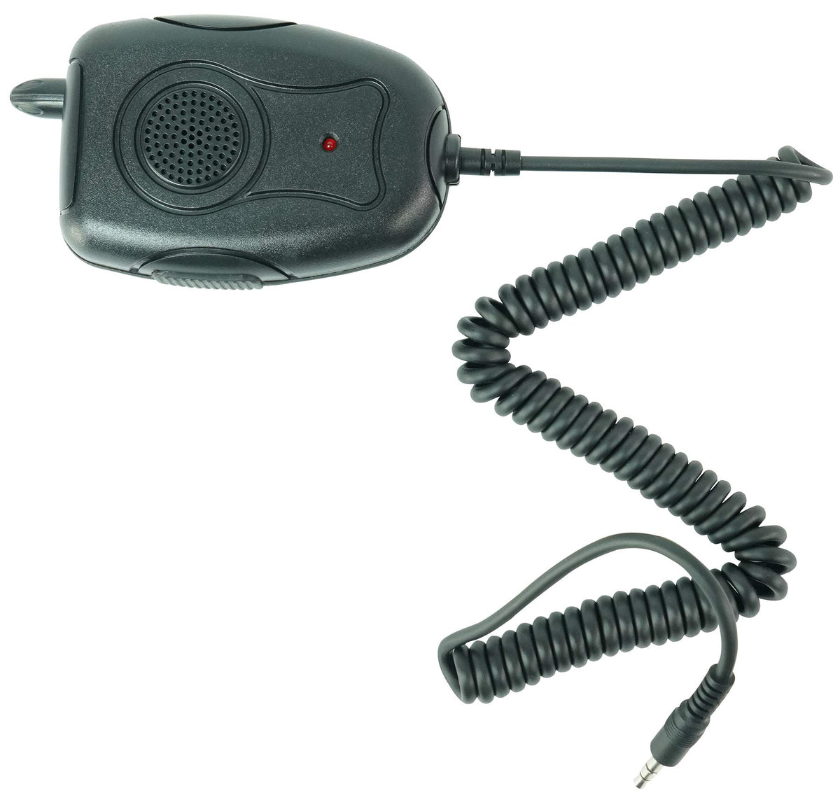 Rockville DBM45 PA mic input facilitates announcements during boating events.
