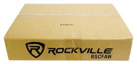 Rockville scrims on DJ booth delivering polished event presentation