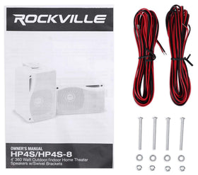 Rockville installed on patio providing ambient music for gatherings