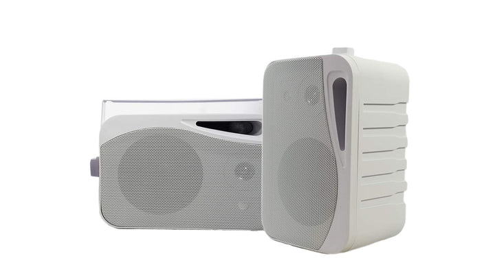 Rockville front view of speaker showing clean design and clear sound