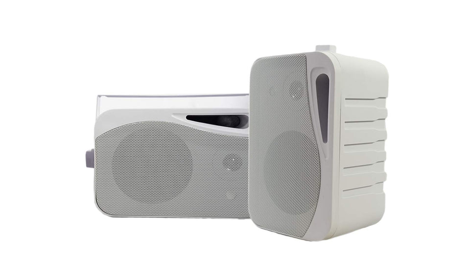 Rockville front view of speaker showing clean design and clear sound