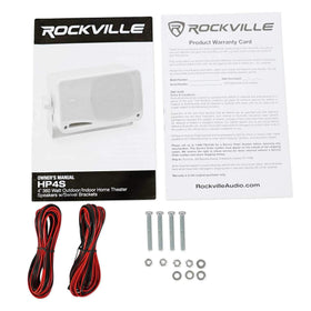 Rockville installation bracket and hardware for fast mounting
