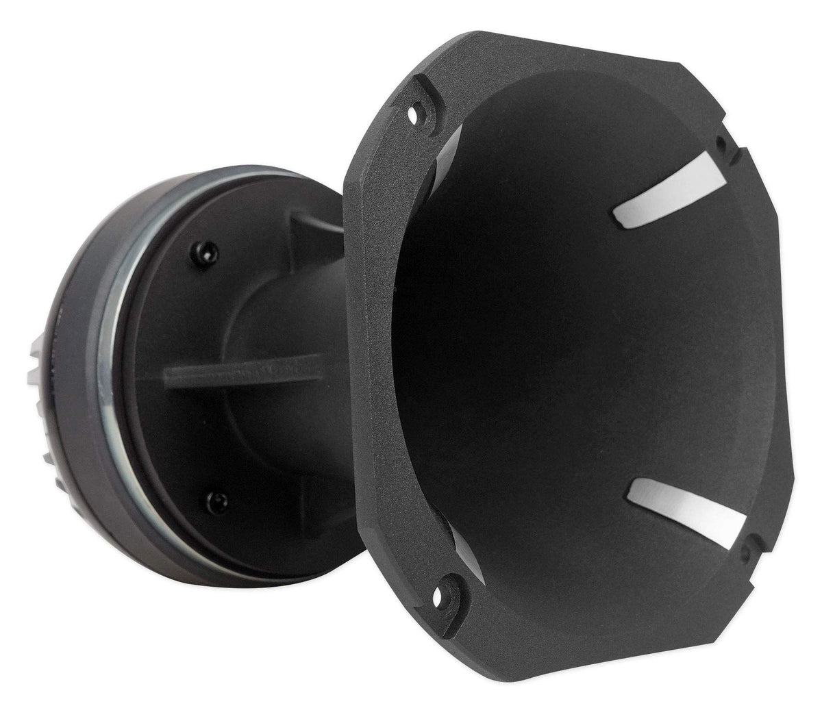 Rockville HT120 aluminum horn delivers crystal-clear highs for car audio.