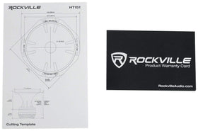 Rockville HT151 2-inch throat design image for secure bolt-on fit