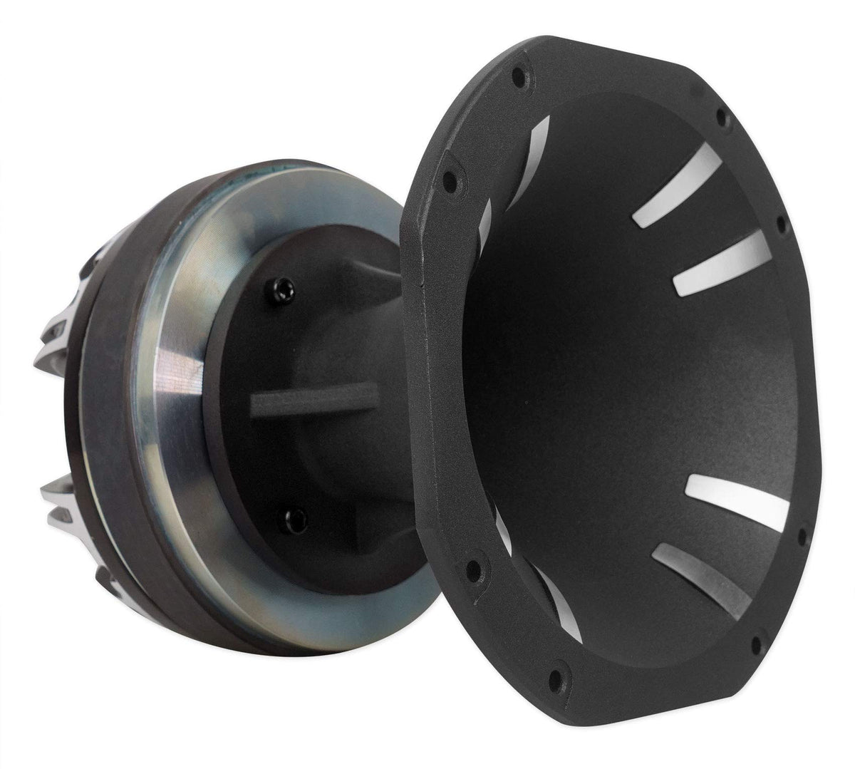 Rockville HT151 titanium tweeter front view for car audio clarity